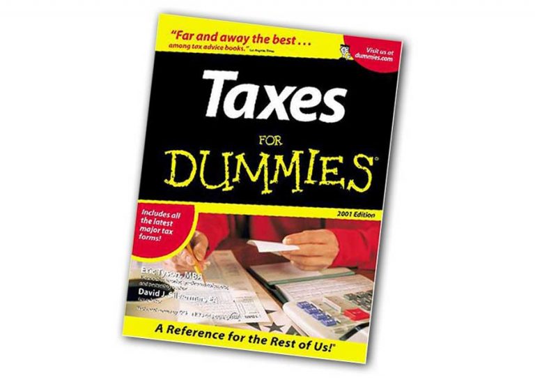 Taxes for Dummies Book Review Finance For Dummies